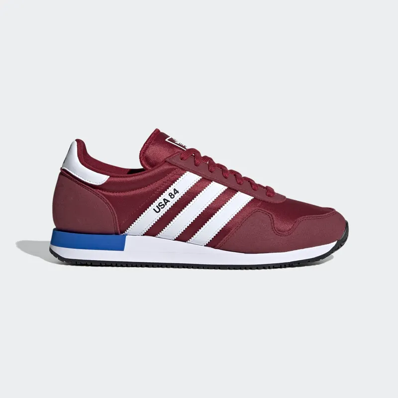 adidas USA 84 Collegiate Burgundy / Cloud White / Blue (FV2051)
