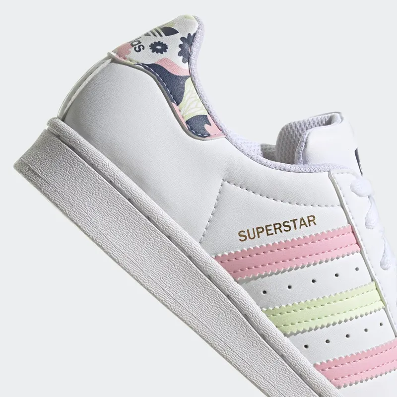 Adidas Superstar Cloud White / Almost Lime / True Pink (GY3330)