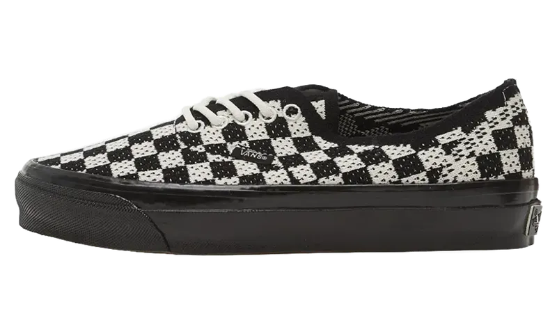 Vans LX Authentic 44 EK “Punk Check Black Marshmallow” (VN000EJC1KP)