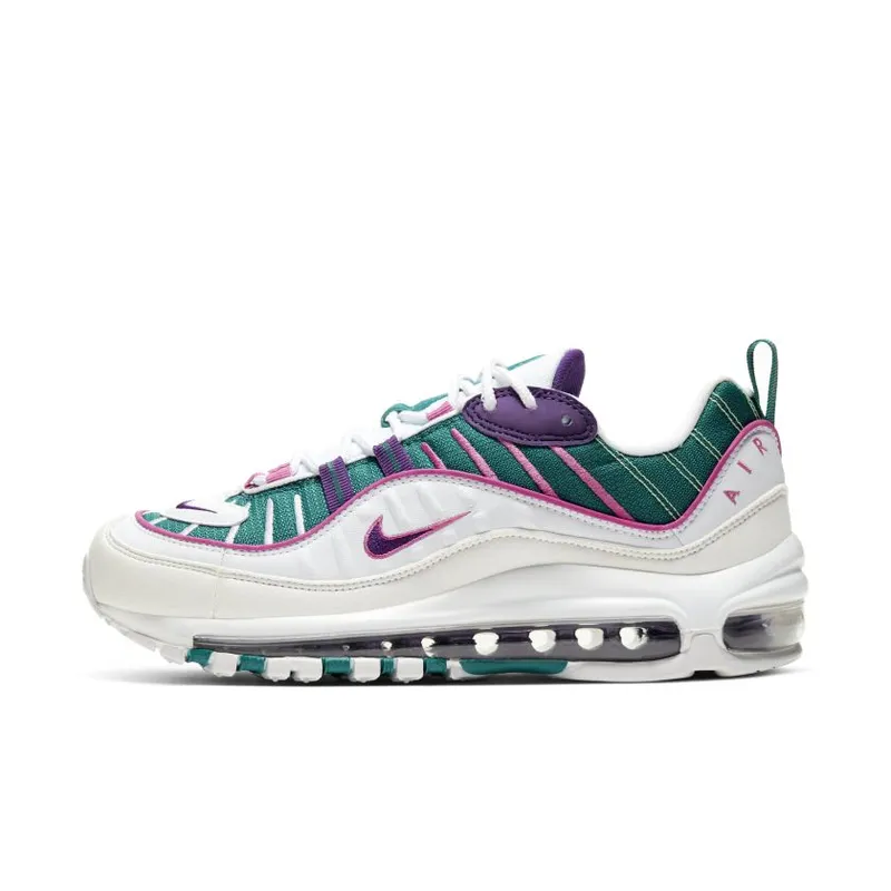 Nike Air Max 98 Easter 2020 (W) Bright Spruce/White-Active Fuchsia-Voltage Purple (CI3709-301)