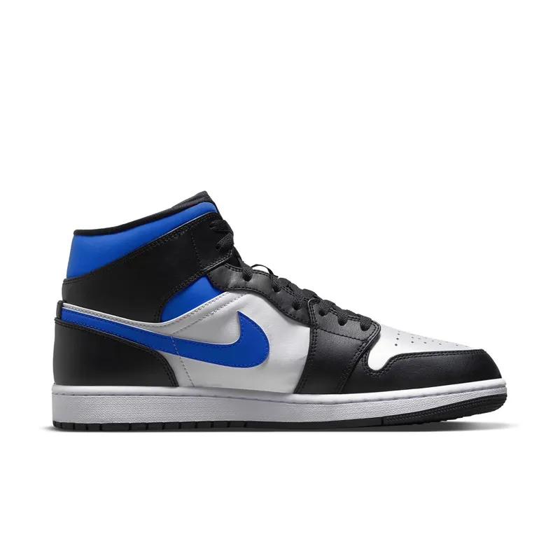 Air Jordan 1 Mid “Racer Blue / Black / White” (554724-140)