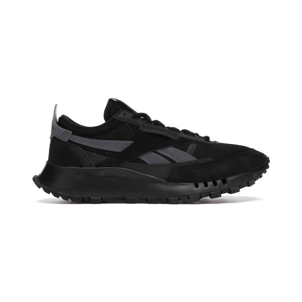 Reebok Classic Leather Legacy Black Grey Black/True Grey 8-True Grey 7 (Other Brands Reebok)