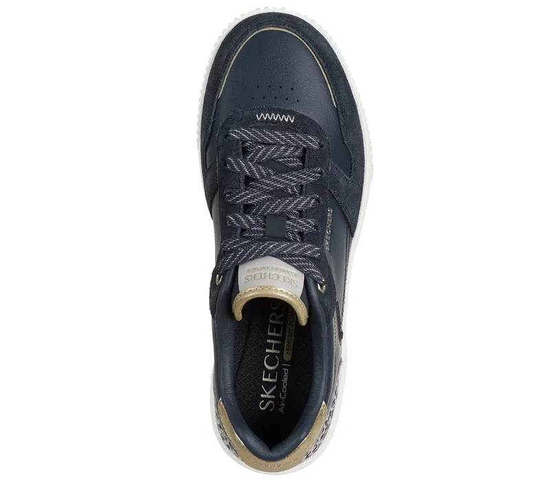 Skechers Jade – Lustrous Luxury Sneaker Black