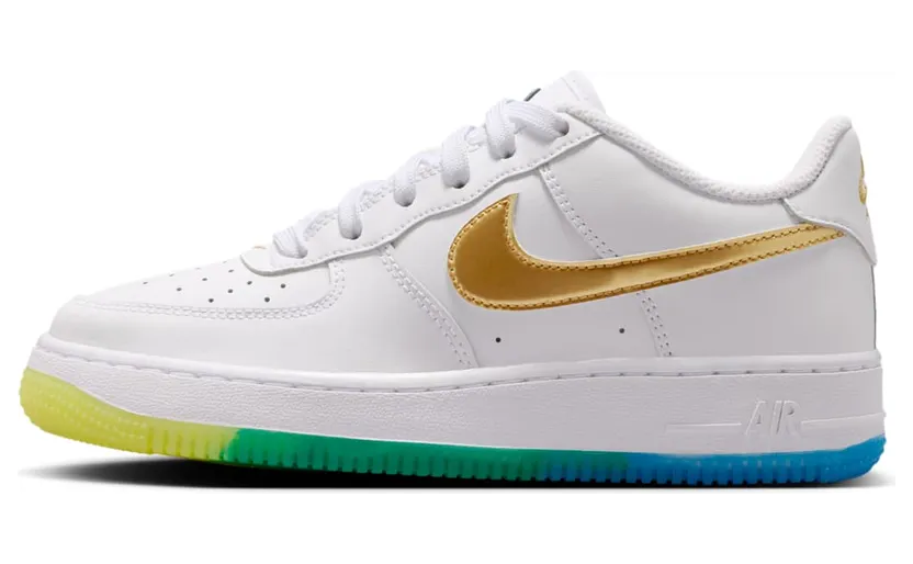 Nike Air Force 1 Wit/Soar/Sonic Yellow/Metallic Gold (IR3538-100)