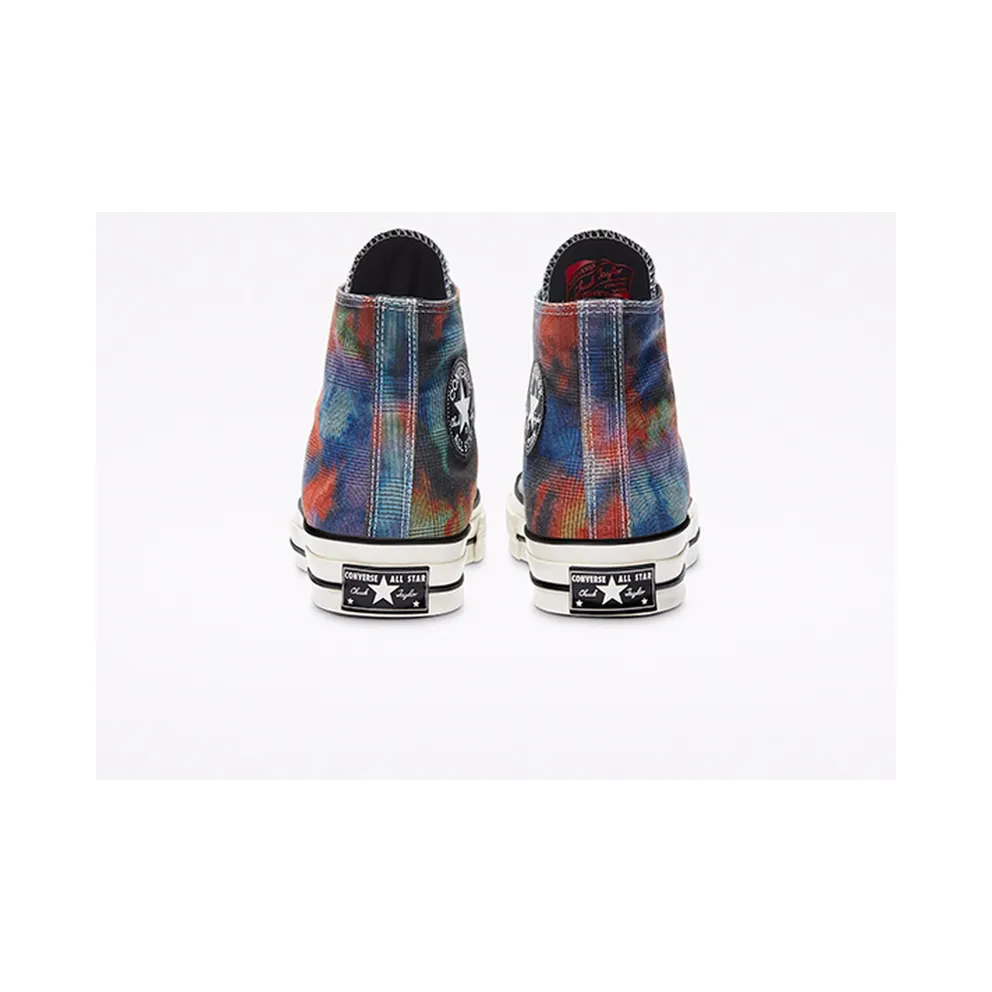 Converse Chuck Taylor All-Star 70s Hi Tie Dye Plaid Mint/Cactus Flower-Dewberry (168752C)