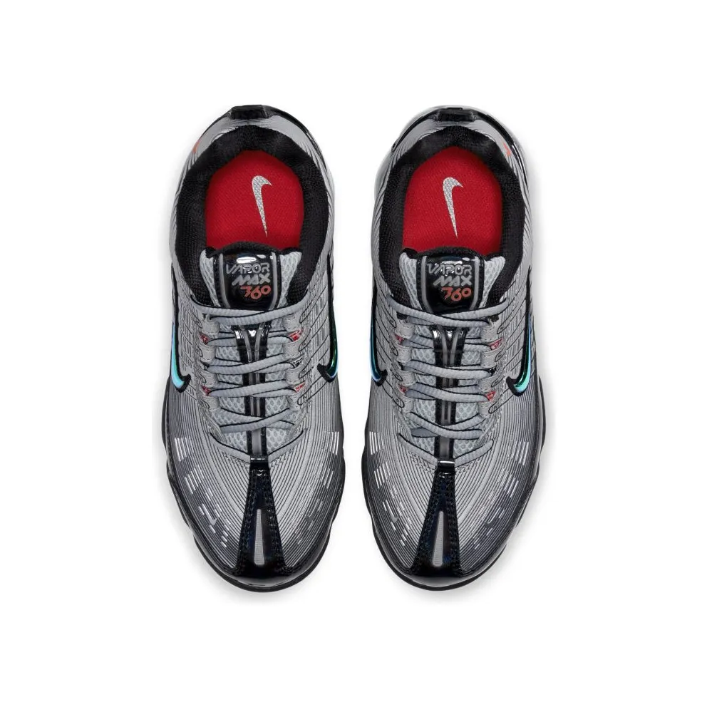 Nike Air Vapormax 360 Metallic Silver (W) Metallic Silver/Metallic Dark Grey-Black-Max Orange (CK2719-003)