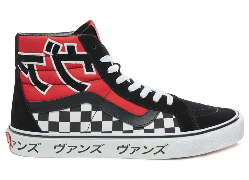Vans Sk8-Hi Japanese Type Black Red