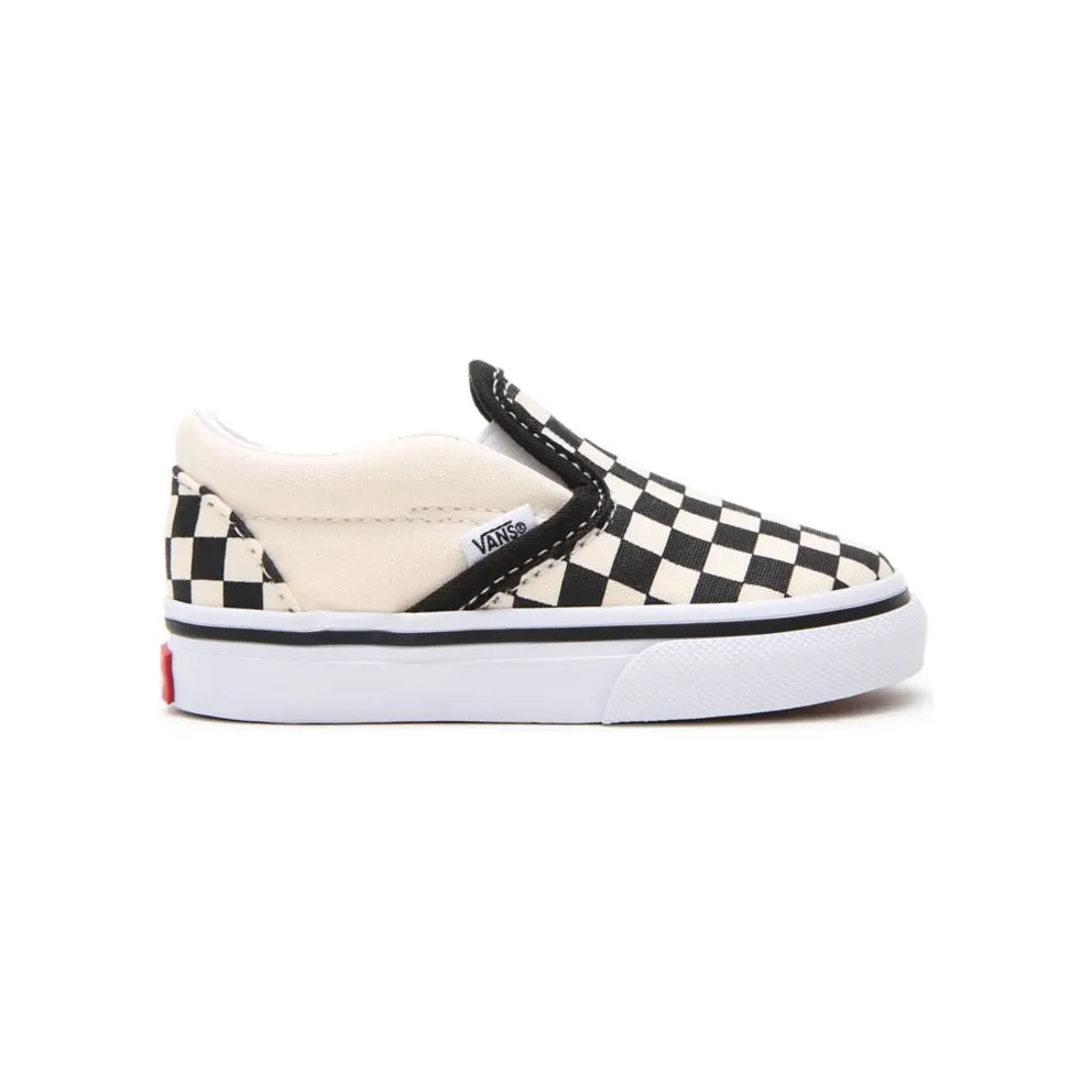 Vans Classic Slip-On Checkerboard (TD) Black/White (VN000EX8BWW)