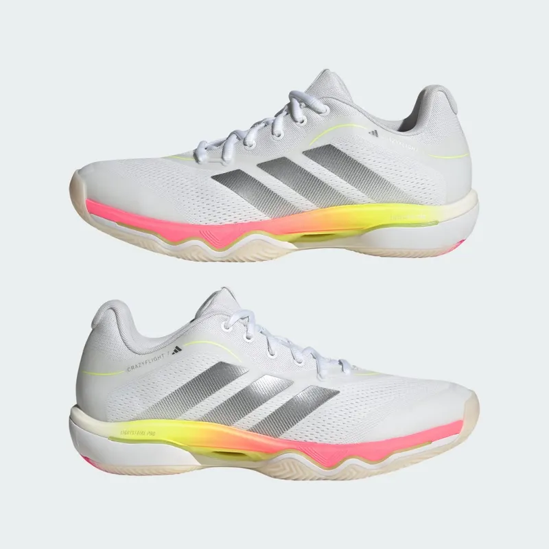 Adidas CRAZYFLIGHT 7 Cloud White / Iron Metallic / Solar Turbo (IH7270)