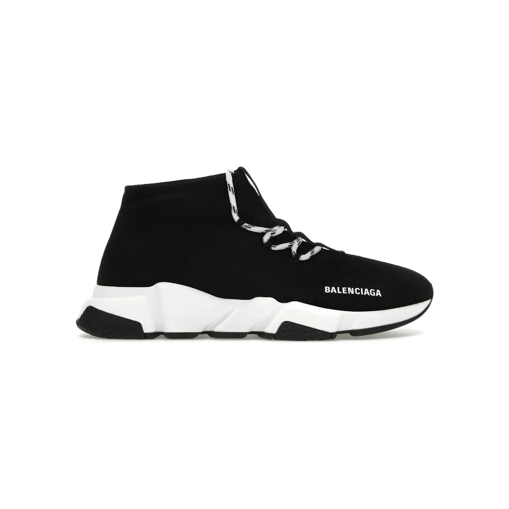 Balenciaga Speed Lace Up Black White (W)