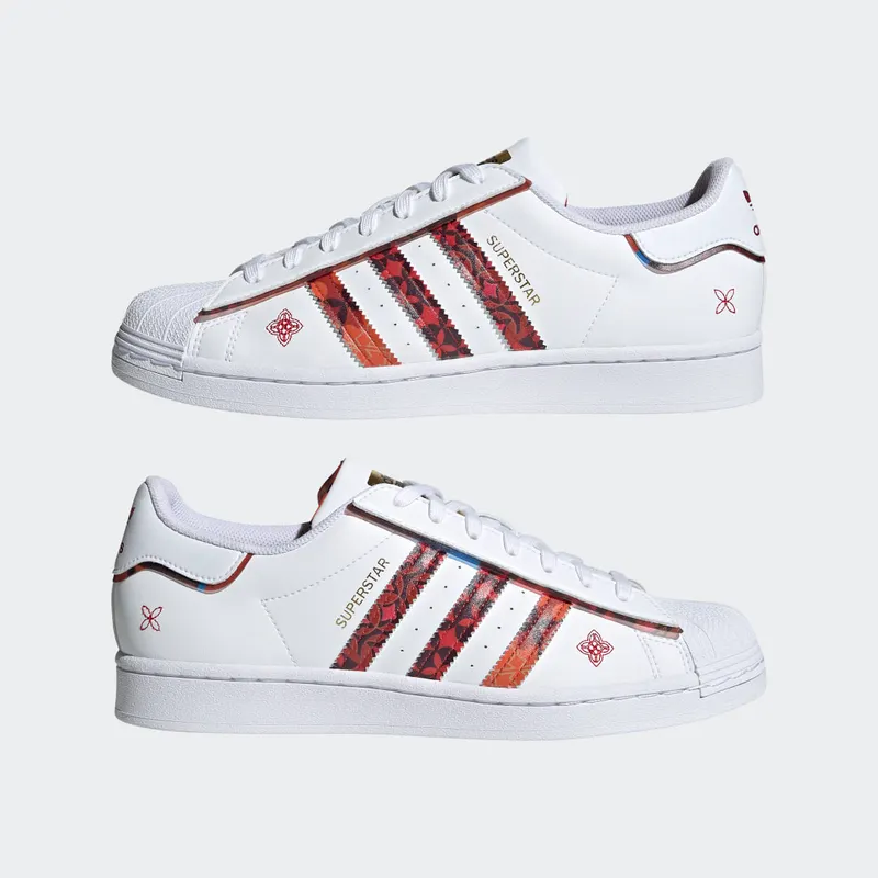 adidas Superstar Cloud White / Cloud White / Gold Metallic (GX8839)