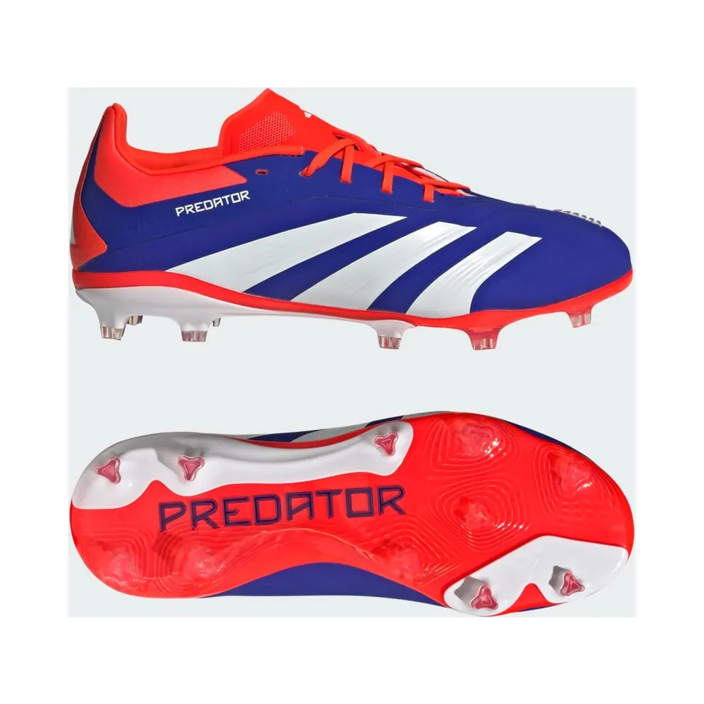 adidas Predator Elite FG Lucid Blue Cloud White Solar Red (IF6360)