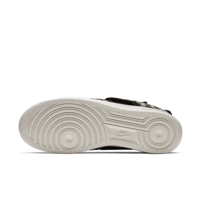 Nike Air Force 1 Utility BHM (2019) Black/Metallic Gold-White (BV7783-001)
