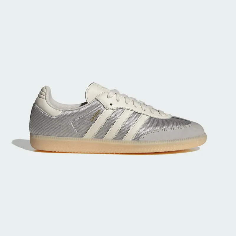 Adidas Samba OG “Grey Two / Chalk White / Sand Strata” (IH6818)