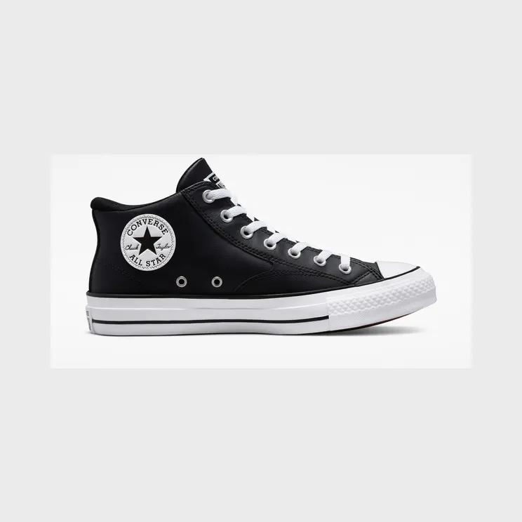 Converse Chuck Taylor All Star Malden Street Faux Leather Black/White/Black (A01716C)