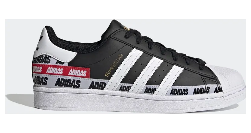 adidas Superstar Core Black / Cloud White / Gold Metallic (FX5559)