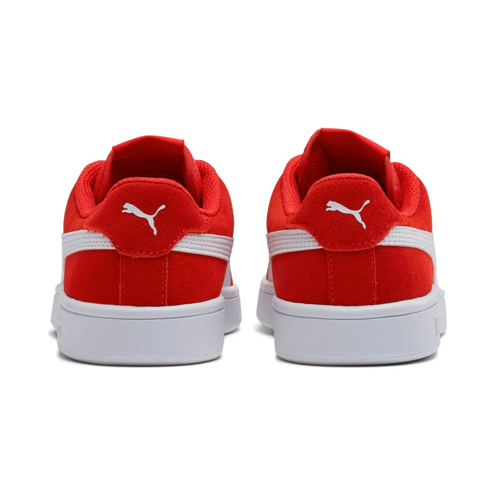 Puma Smash v2 Suede Jr Red/White (36517603)