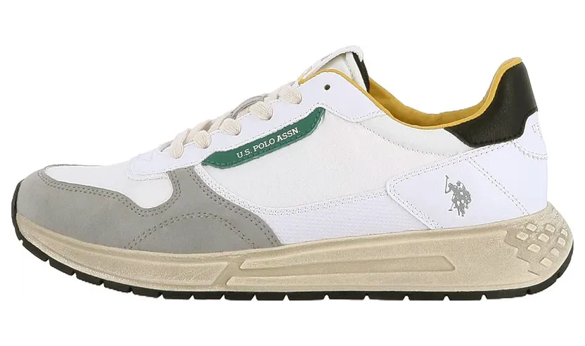 U.s. Polo Assn. sneaker White / Light Gray (SENEKA004-WHI)
