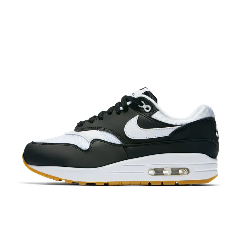 Nike Air Max 1 Black White Gum (W) Black/Gum Light Brown-White (319986-038)