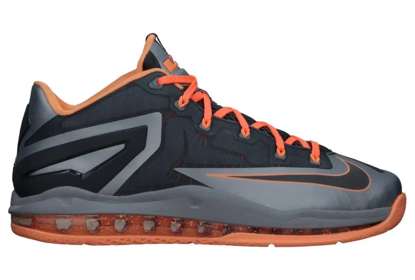 Nike LeBron 11 Low Magnet Grey (642849-002)