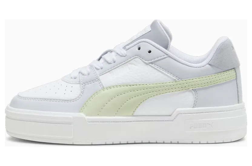 Puma CA Pro damessneakers Silver/Green/White (394749-04)