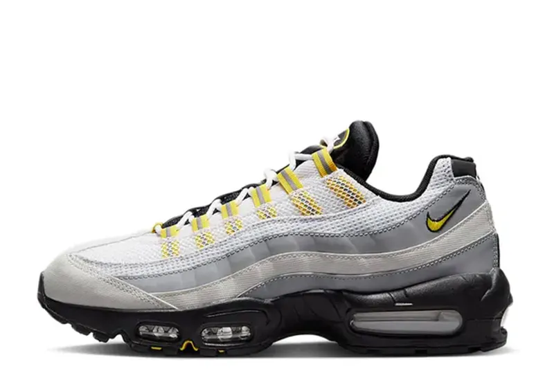 Nike Air Max 95 Wolf Grey Tour Yellow (DQ3982-100)