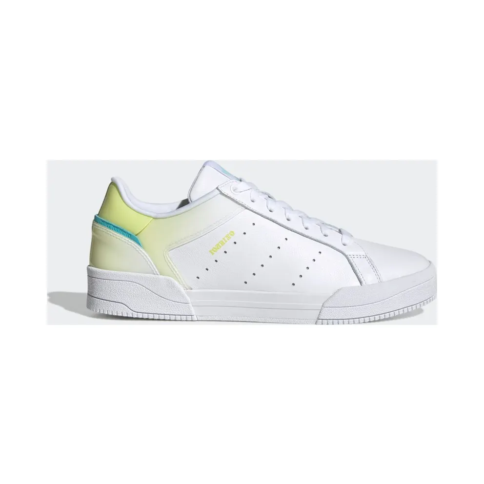 adidas COURT TOURINO Cloud White / Pulse Yellow / Pulse Aqua (GX3400)