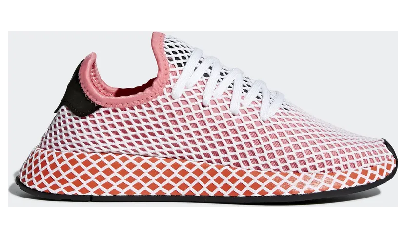 adidas Deerupt Chalk Pink Bold Orange (W)