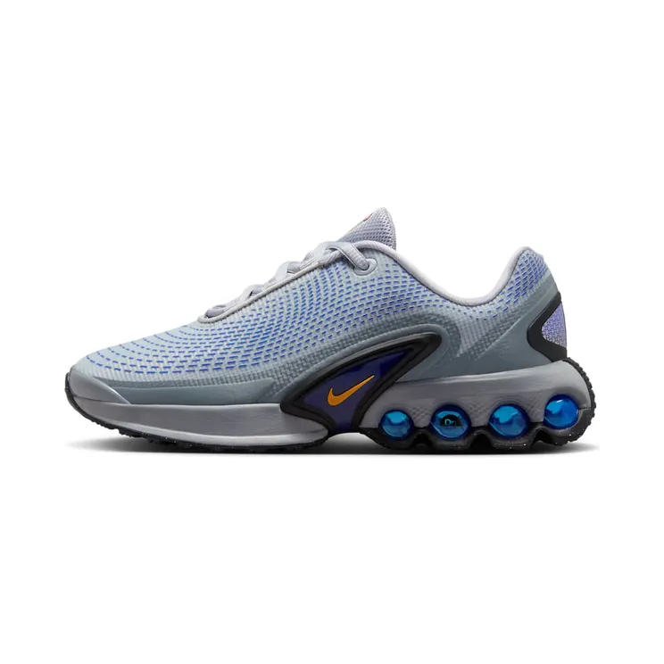 Nike Air Max Dn “Wolf Grey / Hyper Royal / Metallic Silver / Bright Ceramic” (FB8987-013)