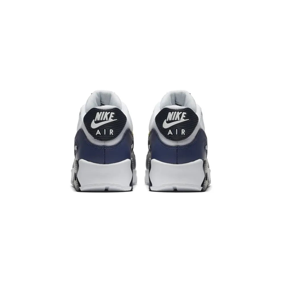 Nike Air Max 90 Michigan White/Tour Yellow-Blue Recall (AJ1285-101)