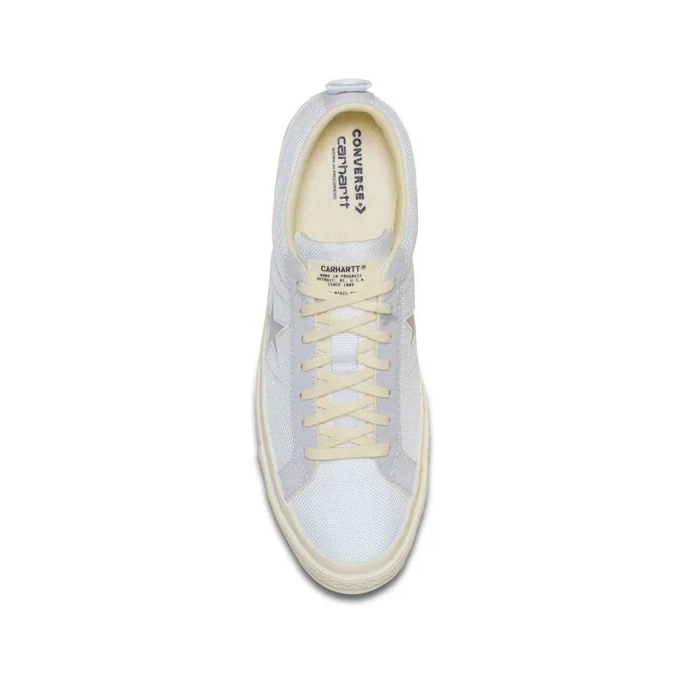 Converse One Star Ox Carhartt WIP White White/White-Vibrant Orange (162821C)