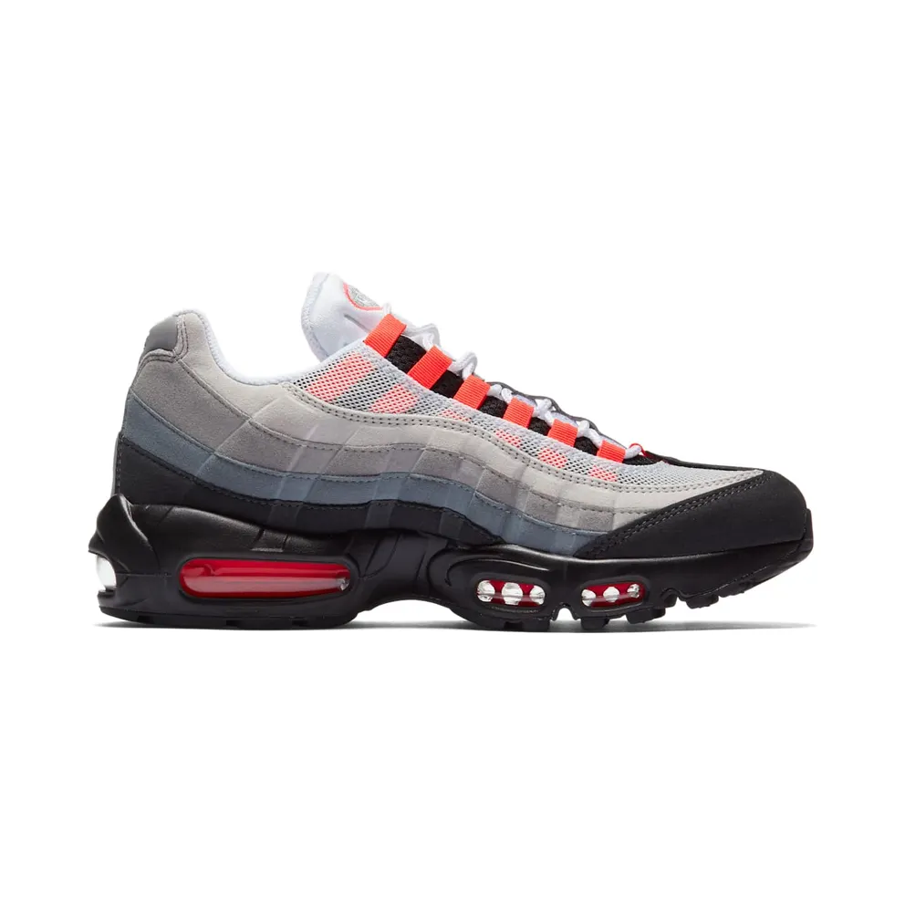 Nike Air Max 95 Solar Red (2011) White/Solar Red-Neutral Grey-Medium Grey (609048-106)