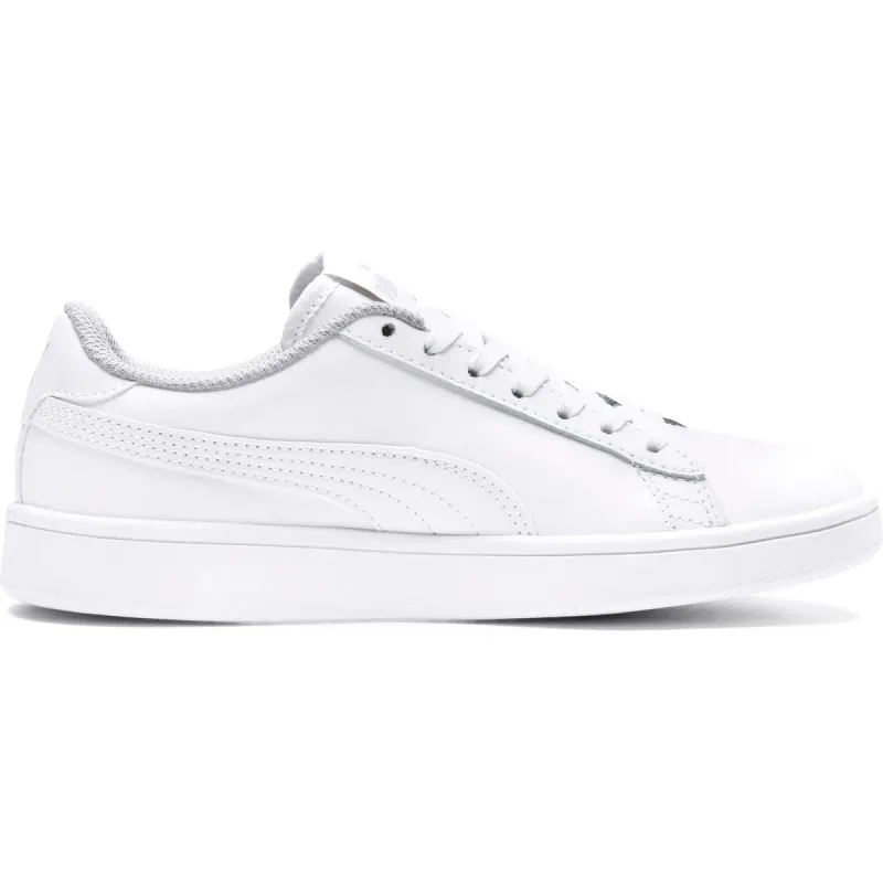 Puma Smash V2 L Kids Freizeitschuhe, weiß, Größe 37 (PSKUPUMA36517002)
