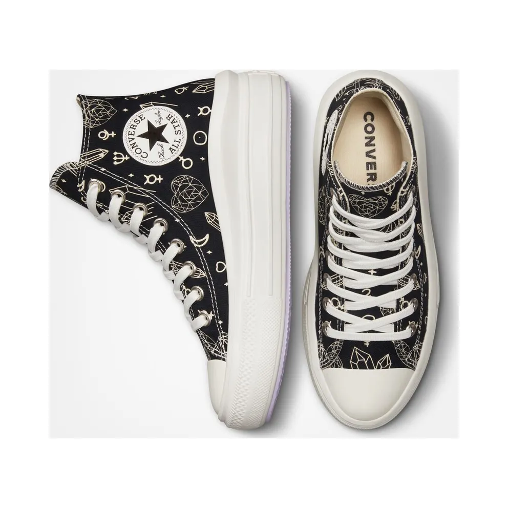 Converse Chuck Taylor All Star Move Platform Mystic Crystals Black/natural Ivory (A03725C)