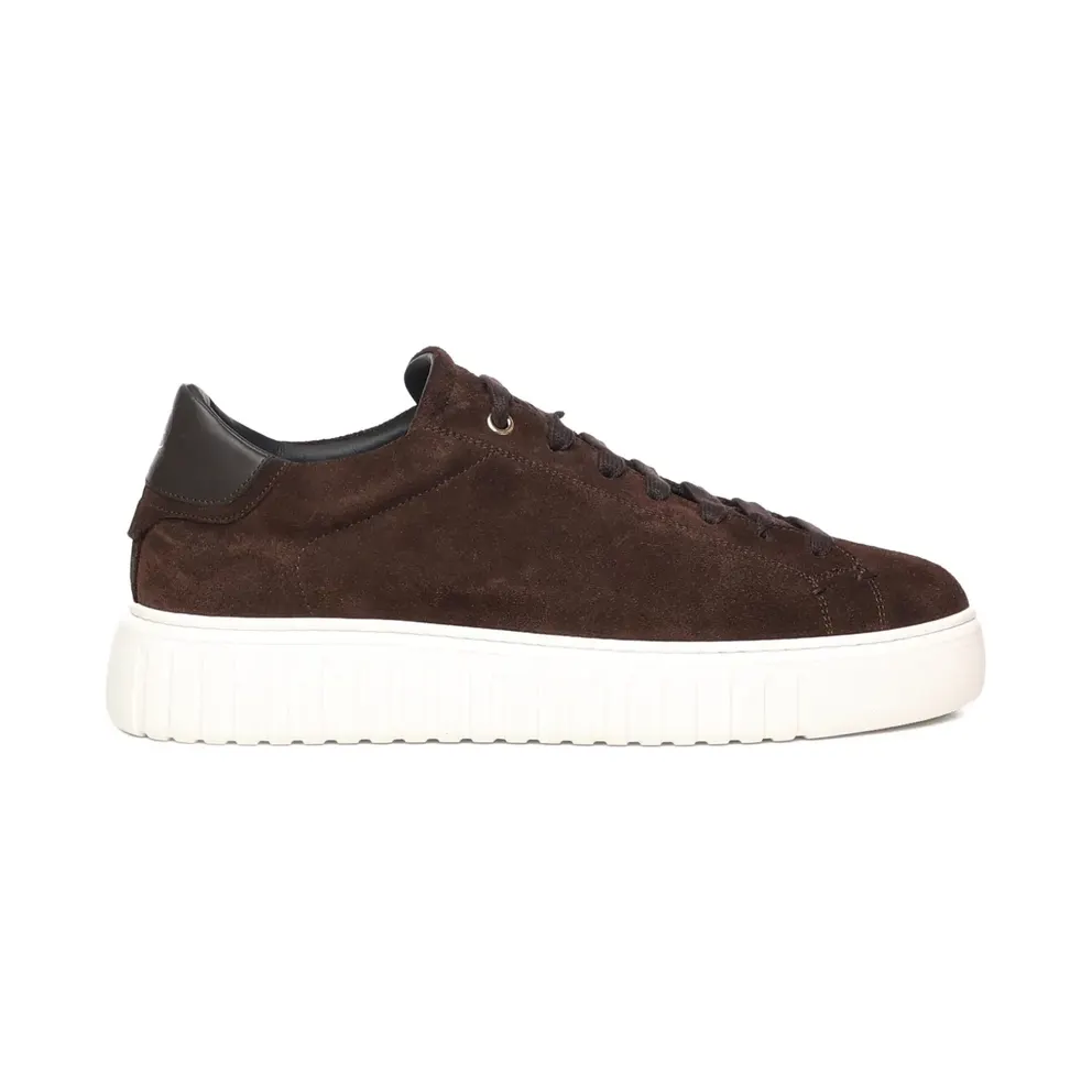 Giuliano Galiano aus Wildleder – Brown (MARSCAMISCIODARKBROWN)