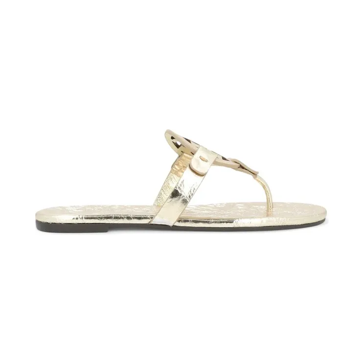 Tory Burch Miller Soft Sandals Spark Gold (90590-723)