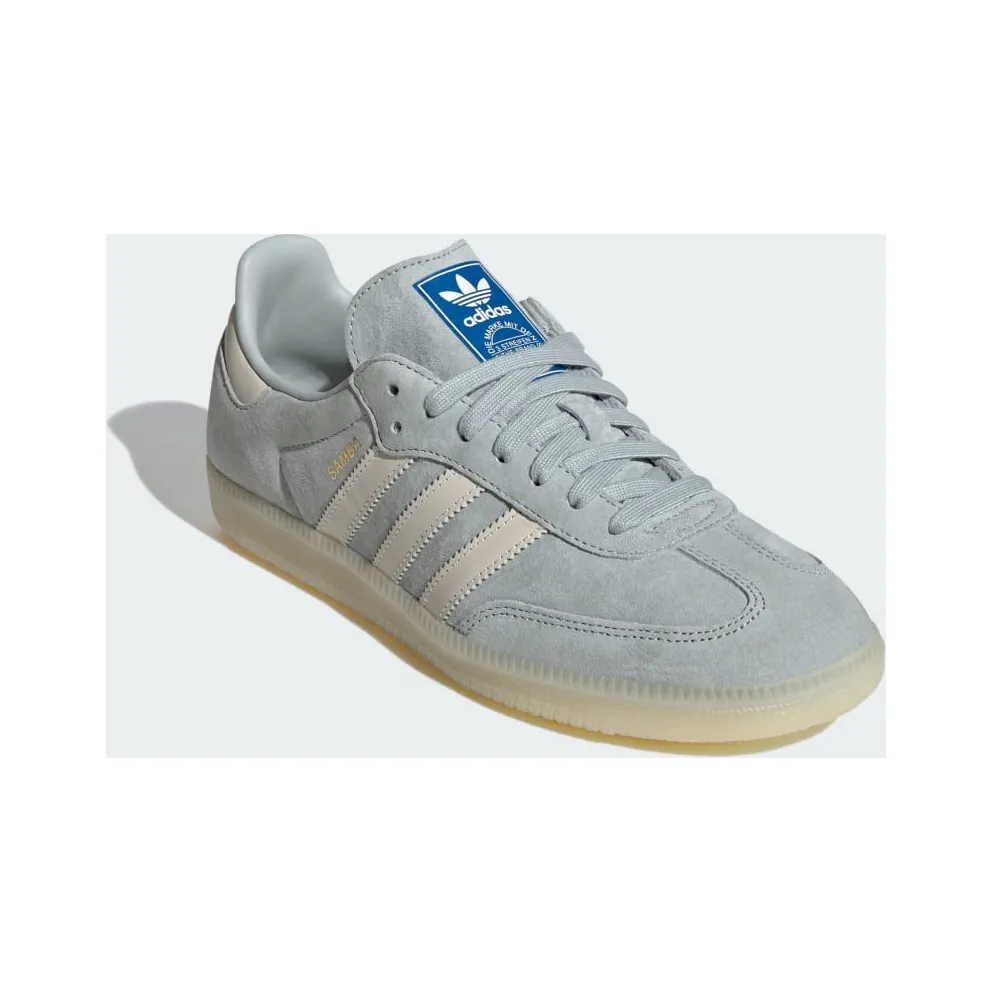 adidas Samba OG Shoes Wonder Silver / Chalk White / Off White (IG6177)