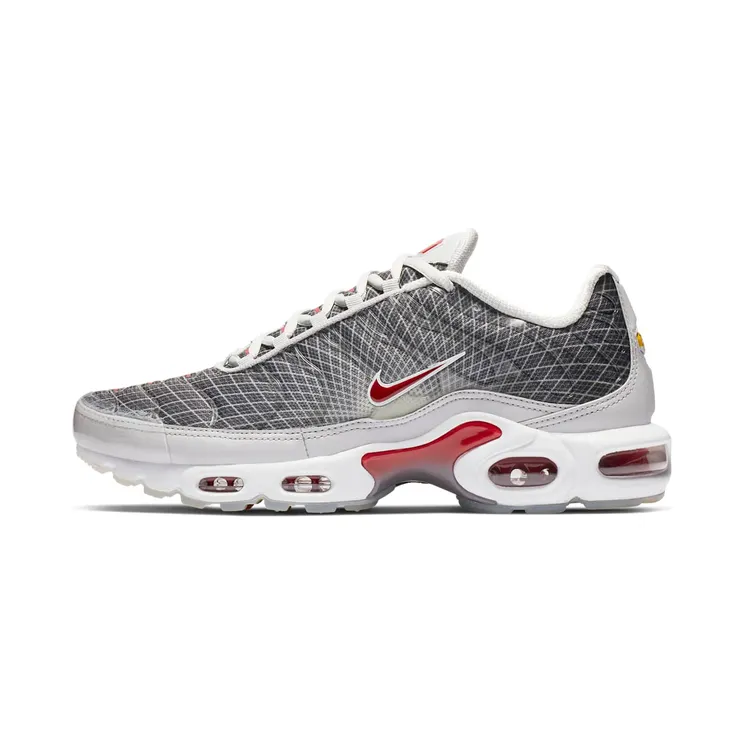Nike Air Max Plus TN OG ‘The Grid’ “Neutral Grey / White / Varsity Red” (BV1983-001)