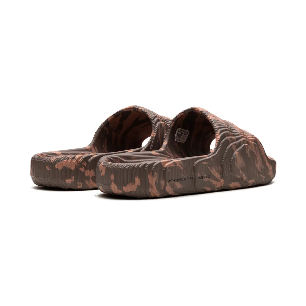 Adidas Adilette 22 Slides Clay Strata / Earth Strata / Core Black (HP6518)