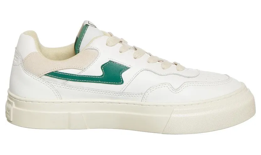 Stepney Workers Club Pearl S-Strike Leather White / Green (YA09560) (3)