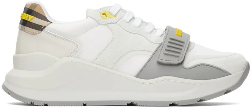 Burberry White & Yellow Ramsey (8037258)