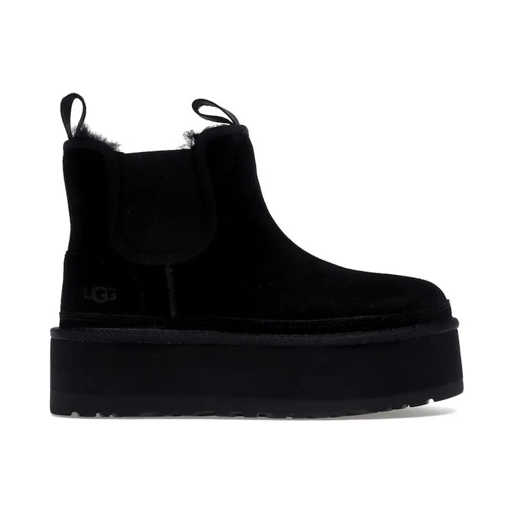 UGG Neumel Platform Chelsea Boot Black (1134526-BLK)
