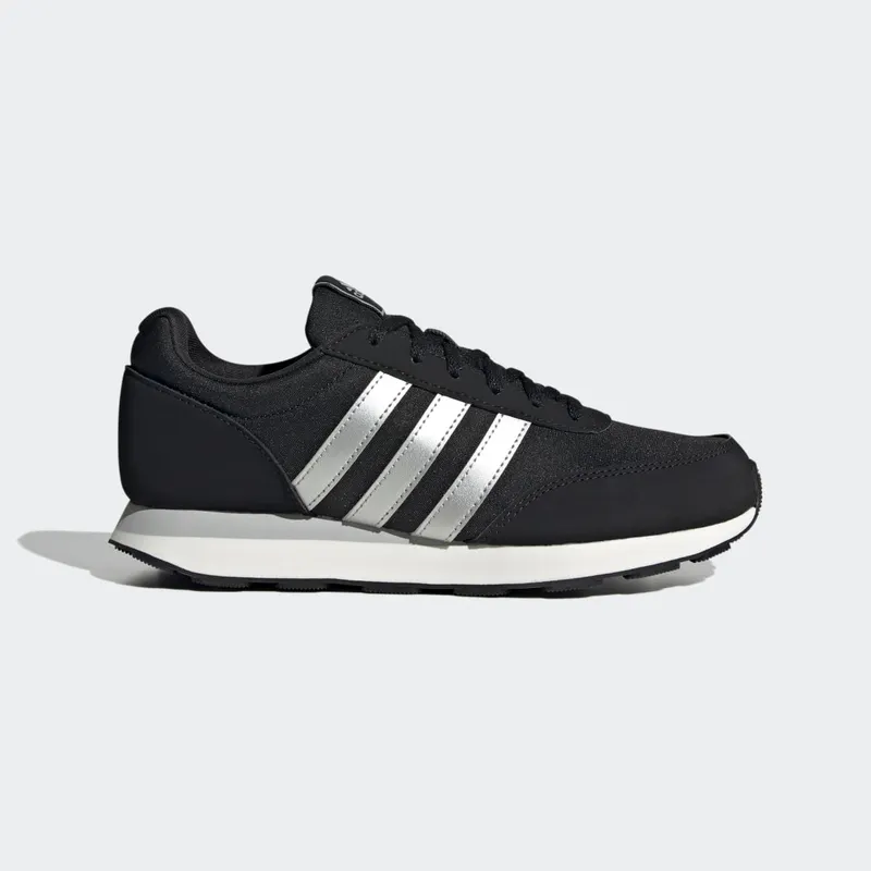 Adidas Run 60s 3.0 Lifestyle Running Core Black / Silver Metallic / Core White (HP2249)