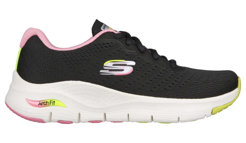 Skechers Arch Fit – Infinity Cool – Zwart / Multi (149722 BKMT)