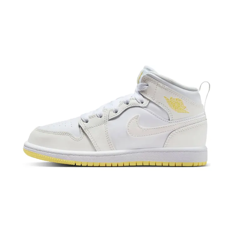 Jordan 1 Mid “Sail / White / Light Laser Orange” (FD8781-181)