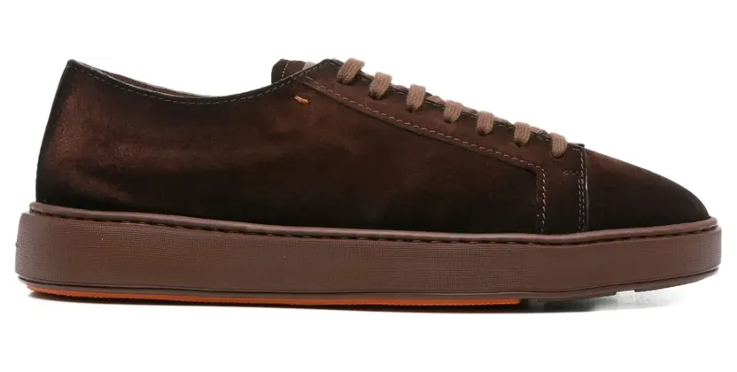 Santoni aus Wildleder “Brown” (MBCD21571FOXCAOLS26)