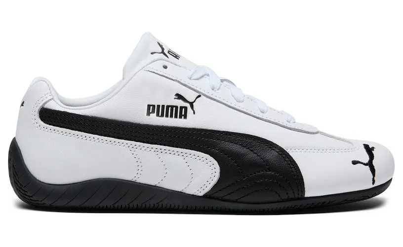 Puma Speedcat Leather White Black (403574-02)