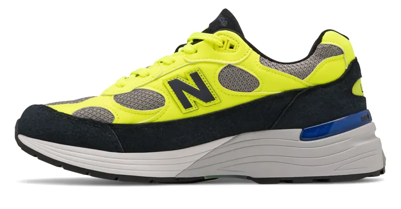 New Balance 992 Neon Yellow Black Neon Yellow/Black-Grey (M992AF)