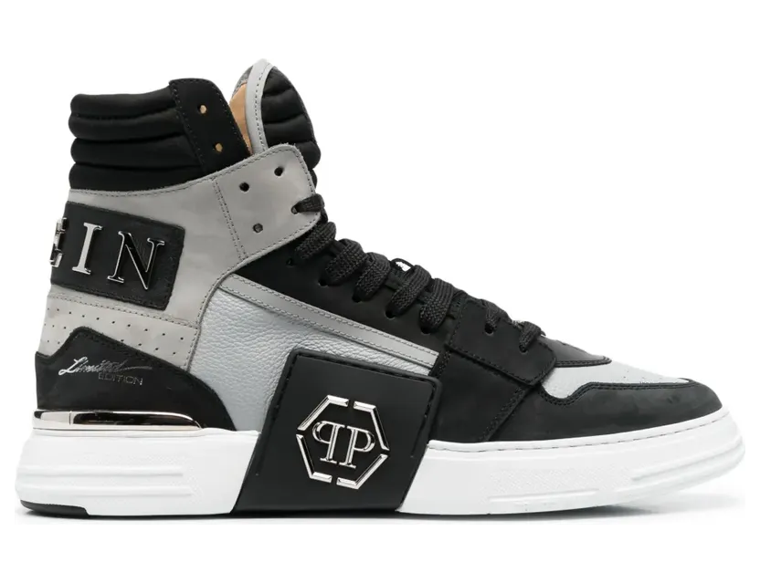 Philipp Plein Cocco Phantom Kicks High-Top-Sneakers – Schwarz (PACSUSC0273PLE010N)
