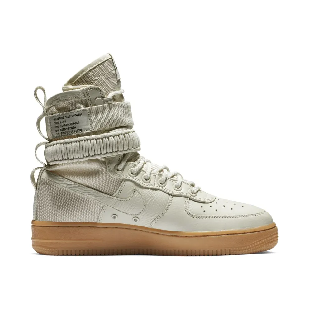 Nike SF Air Force 1 High Light Bone (W) Light Bone/Light Bone-Gum Medium Brown (857872-004)